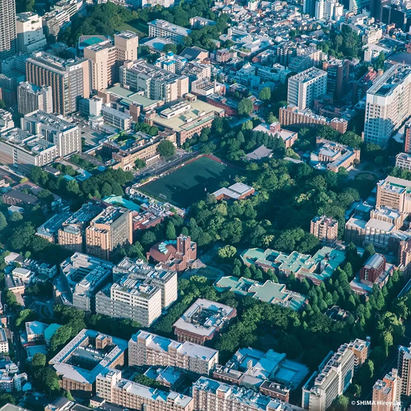 東京大学 空撮